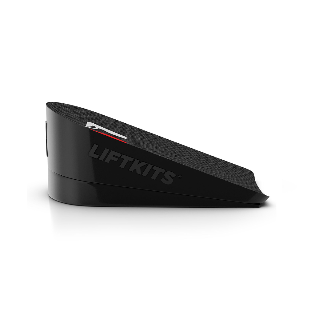 The EXECUTIVE ADJUSTABLE height increasing insoles from LiftKits are designed for lo-ankle support shoes like dress shoes and running shoes. These lifts add up to 1.25 inches in height.  How to grow taller How to look taller Insoles to increase height Hidden shoe lifts Shoe lifts Hidden wedge Discreet lift Discreet wedge How to increase height Leg lengthening surgery Surgery to increase height.