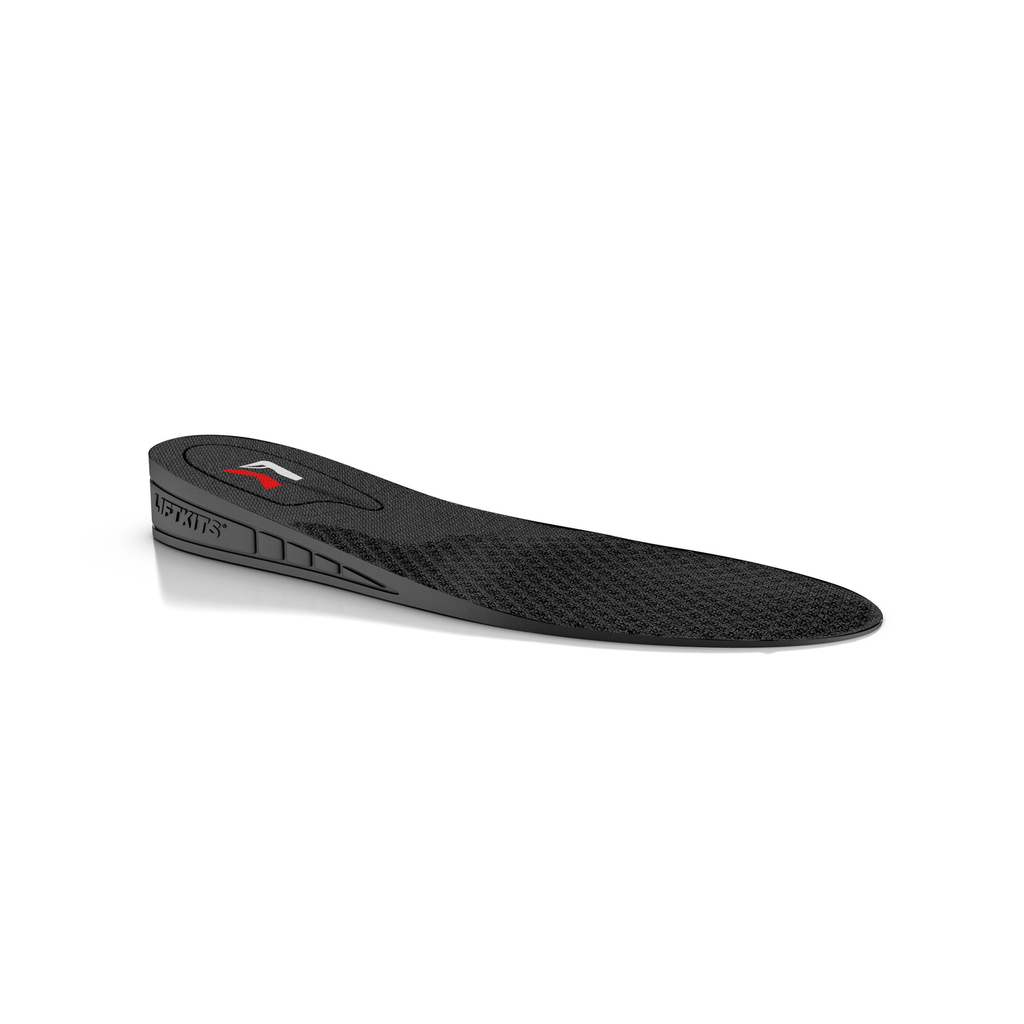 The HIGH LIFE 1 INCH SHOE LIFT height increasing insoles from LiftKits are designed for ankle supported shoes like sneakers or boots. Adds 1 inch instantly.    How to grow taller How to look taller Insoles to increase height Hidden shoe lifts Shoe lifts Hidden wedge Discreet lift Discreet wedge How to increase height Leg lengthening surgery Surgery to increase height.
