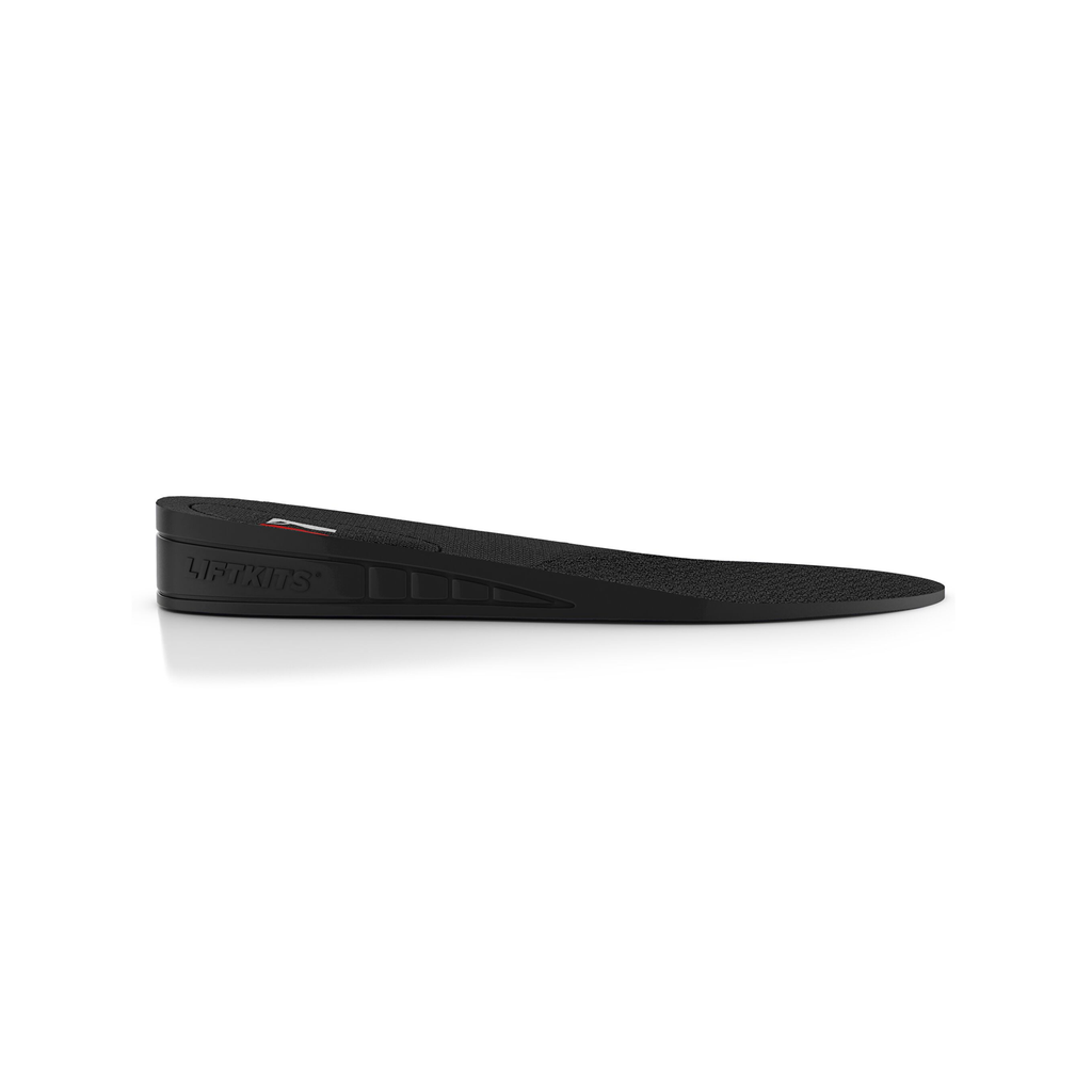 The HIGH LIFE 1 INCH SHOE LIFT height increasing insoles from LiftKits are designed for ankle supported shoes like sneakers or boots. Adds 1 inch instantly.    How to grow taller How to look taller Insoles to increase height Hidden shoe lifts Shoe lifts Hidden wedge Discreet lift Discreet wedge How to increase height Leg lengthening surgery Surgery to increase height.